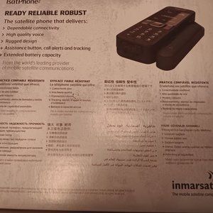 Inmarsat Satellite phone.